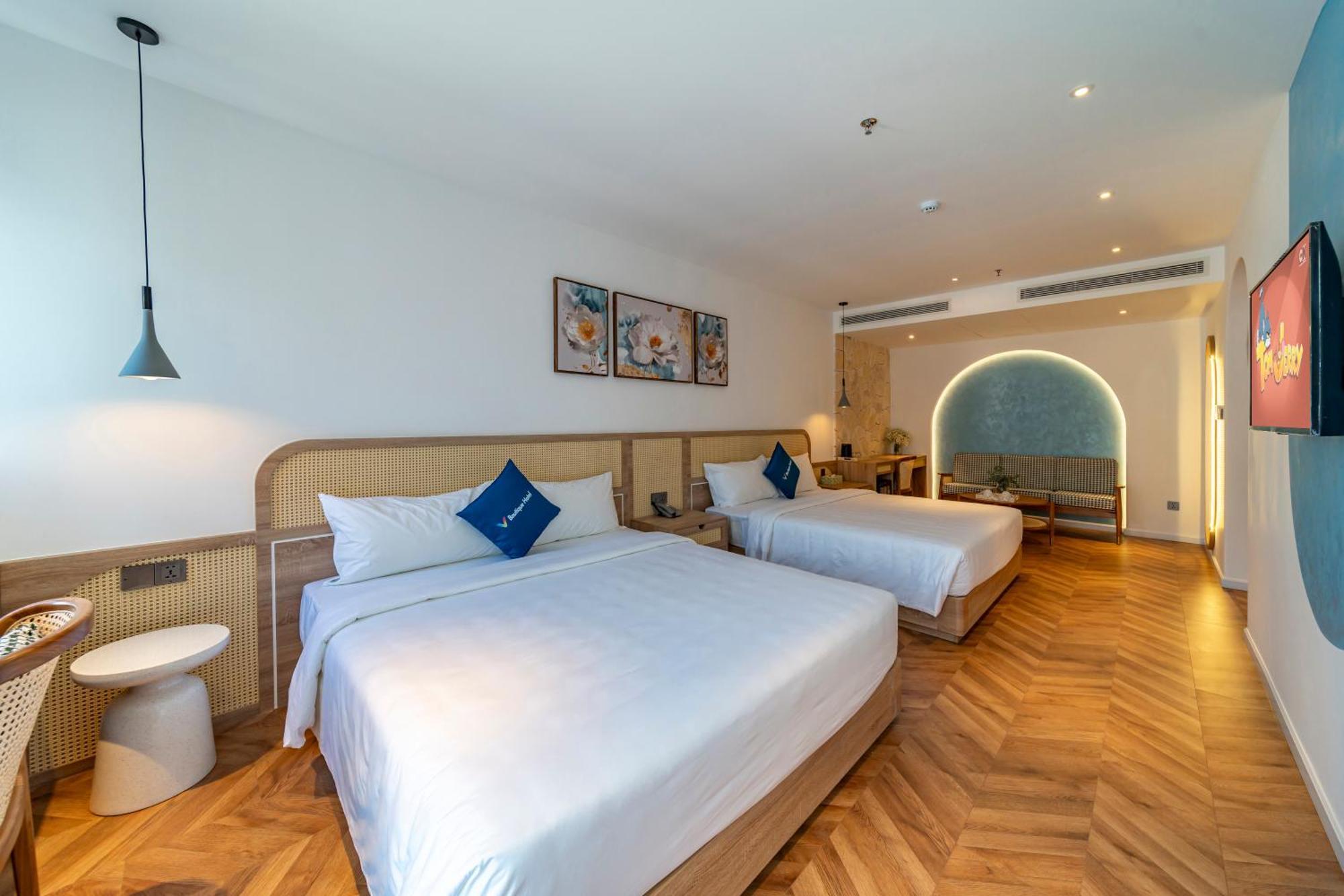 V Boutique Hotel - Complimentary Refreshments Vung Tau Exterior foto